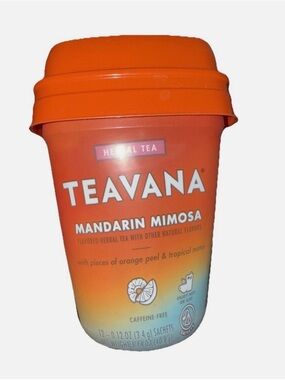 Teavana Mandarin Mimosa, Herbal Tea With Orange Peel & Tropical Notes